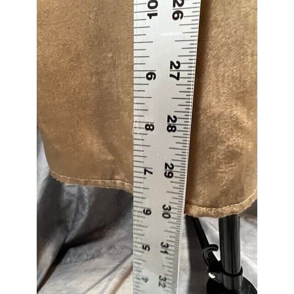 Socialite Dress Large Cocoa Womens Button Down Short Sleeve Dress - Picture 7 of 8